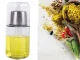 Oil and Vinegar Sprayer Dispenser, 180 ml, Silver