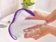 Protective Ironing Mesh Cloth for Delicate Fabrics Heat Resistant 90x40 cm, purple