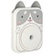 Kids Pottery Wheel Creative Set with Clay and Paints, Dog Motif, Grey