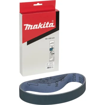 Makita P-00125 Sanding Belt 30x533 mm Grit 120, 5-Pack