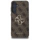 Чехол Guess для Samsung Galaxy A55 4G Big Metal Logo, коричневый