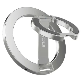 SODI ST04 Double-Sided Magnetic Phone Ring Stand with MagSafe, Silver
