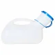 Portable Male Urinal Bottle with Measurement Scale and Cap, 1 L