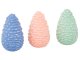 Dog Chew Toy for Teeth Cleaning and Treats, Pinecone Shape (Mixed Colors)