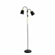 Floor Lamp, 2x E27, Black