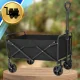 Large Folding Wagon Cart for Camping and Beach, 100 kg Capacity
