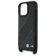 BMW iPhone 16 Pro Max Case M Edition Carbon Stripe & Strap, Black