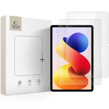 Tech-Protect Glass Fit+ Tempered Glass for Xiaomi Redmi Pad Pro / 2 Pro 12.1 (2-Pack) - Transparent