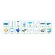 Intex 28271 Rectangular Frame Pool 260x160x65 cm