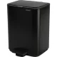 Brabantia Bo Pedal Bin 4L, Matt Black