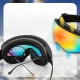 Rockbros SP284 Kids Ski Goggles Anti-Fog with UV Filter - Matte White