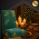 Ruhhy 26637 Elastic Chair Covers, 6 pcs, Green