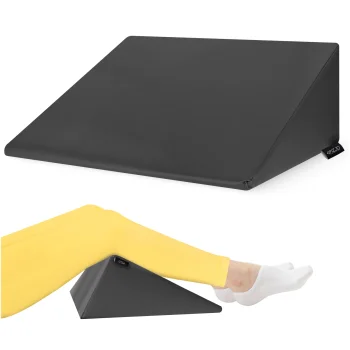 4FIZJO Massage and Rehabilitation Wedge 40x50x20 cm, Black