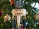 Wooden Nutcracker Soldier, Christmas Decorative Figurine, 35 cm
