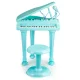Electronic Keyboard Piano for Kids with Microphone and Stool