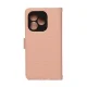 TFO Smart Triangle Wallet Case for Honor 600 / 600 Pro, Pink