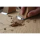 Kirschen Flatfix Hand Plane 95 x 50 x 4.5 mm, Round, Brown / Silver
