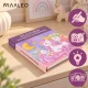 Maaelo Water Colouring Book Unicorn, 24 Sheets, 12 Colours, Water Brush