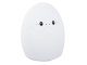Kids LED RGB Night Light, Silicone Egg, White