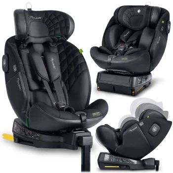 Nukido Aero Line Car Seat 0-36 kg (40-150 cm) Isofix, Black
