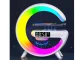 Multifunctional RGB LED Desk Lamp with Wireless Charger, Speaker and Alarm Clock