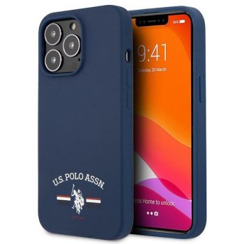 Apple iPhone 13 Pro Max 6.7'' US Polo Silicone Collection Case Cover (USHCP13XSFGV), Navy