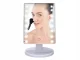 Cosmetic Mirror with 16 LED Illumination, White
