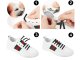 Silicone Elastic Shoelaces without Binding, 16 pcs