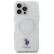 US Polo IML Ring MagSafe Case for iPhone 16 Pro Max - White