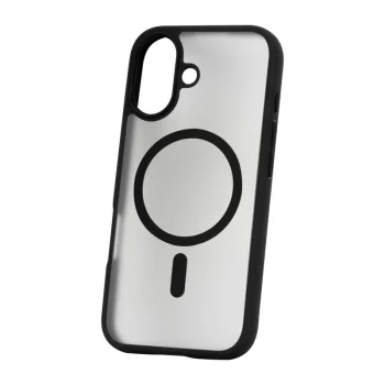 Dėklas Roobix Dusky MagSafe skirtas iPhone 17, Matte Black