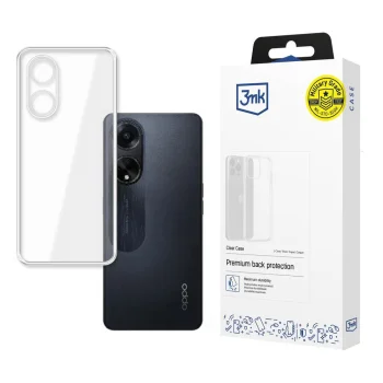 3mk Clear Case for Oppo A98 5G, Transparent