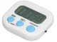 Digital Kitchen Timer with Magnet and LCD Display, White