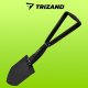 Trizand 23830 Folding Survival Shovel 3-in-1 with Pickaxe and Saw