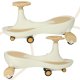 Kids Gravity Car with Glowing LED Wheels and Music, Beige