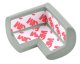 Child Baby Safety L-Shape Table Corner Protector Cushion, Grey - 4 pcs