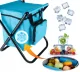 Folding Camping Chair with Cooler Bag