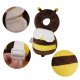 Baby Head Protection Safety Backpack Pillow, Bee