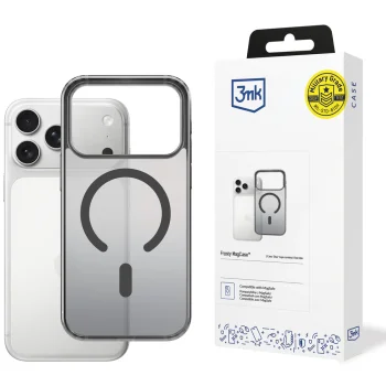 3mk Frosty MagCase for iPhone 17 Pro Max, Black