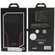 Audi R8 Genuine Leather MagSafe Case for iPhone 18 Pro Max / 17 Pro Max, Black and Red
