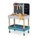 Ecotoys ESC-W-033 Wooden Toy Workbench with Tools, 47 pcs