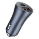 Baseus Golden Contactor Pro fast car charger USB Type C / USB 40 W Power Delivery 3.0 Quick Charge 4+ SCP FCP AFC + USB...