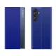 New Sleep Case for Samsung Galaxy S25 Edge Flip Cover with Stand, Blue