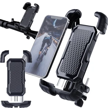 Anti-Vibration Bike and Motorcycle Phone Holder