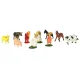Farm Animal Figures Set, 12 pcs