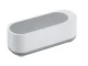 Vibration Cleaner for Jewelry and Glasses, White/Grey