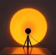 RGB Sunset Projector Lamp with Tripod Black