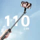 Selfie Stick Tripod Dudao F18 Bluetooth Remote 1.1m - Black