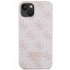 Guess GUHCP13MP4TDSCPP case for iPhone 13 - pink Crossbody 4G Metal Logo