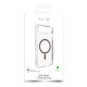 Puro Lite Mag Case for iPhone 17 Air, Transparent with Brown Ring