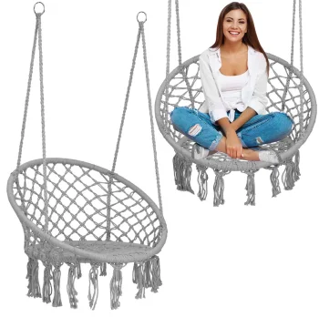 Sofotel Hanging Swing Chair Boho, Grey